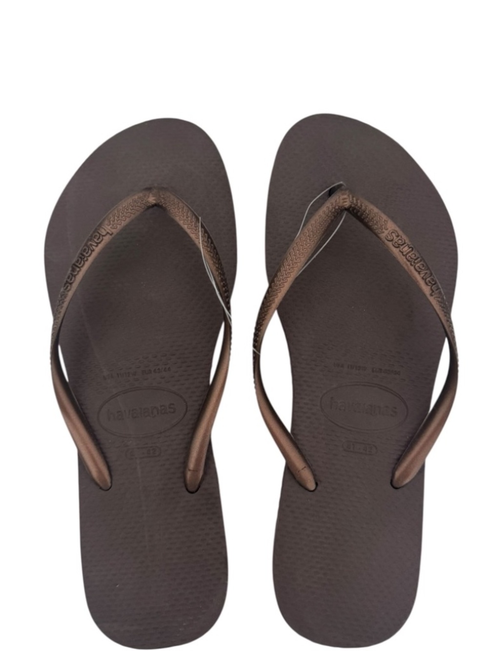 Havaianas Women's Slim Flip Flop Sandals (Dark Brown) - Size 11M - NWT - Picture 3 of 3